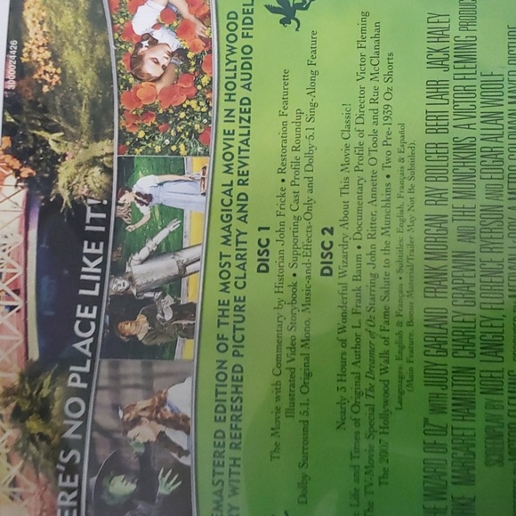Warner video electronics media dvd the wizard of oz - Picture 6 of 10